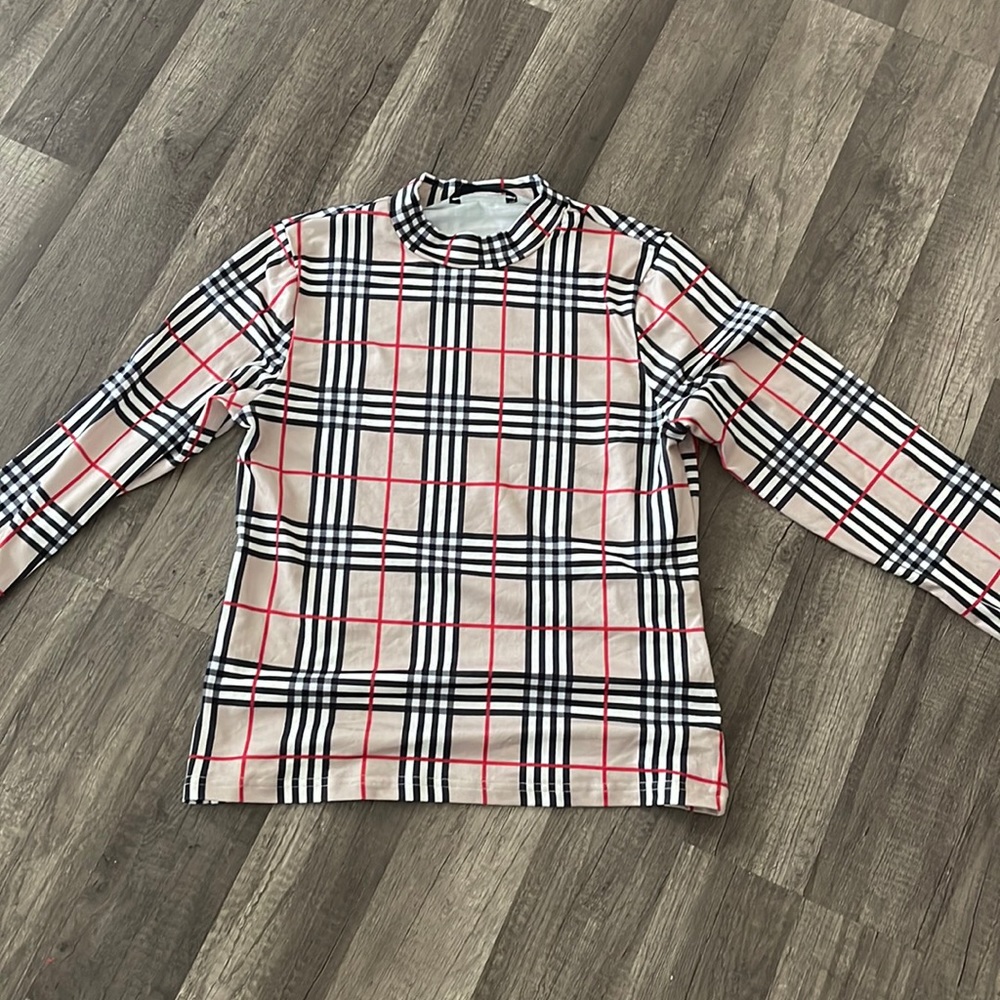Plaid Top